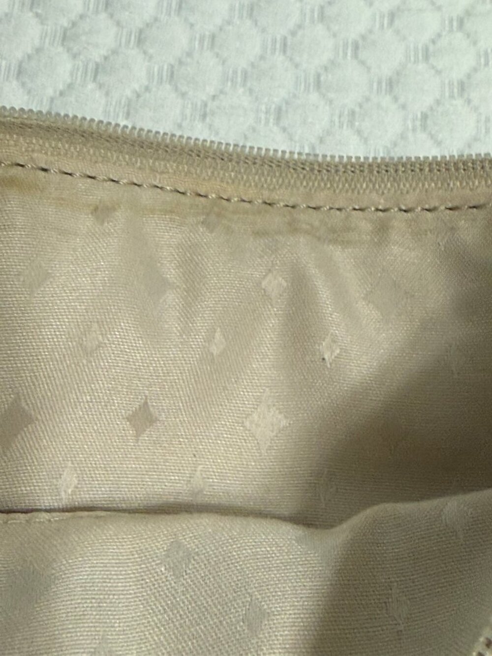Fossil shoulder purse bag cream tan - Picture 11 of 11